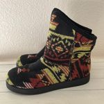 Indigo rd. Aztec Knit Slip On Fleece Boots Photo 1