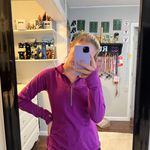 Nike Dri-fit Purple Half Zip Photo 1