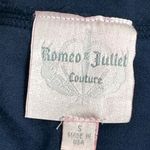 Romeo + Juliet Couture  V Neck OverSized Open Arm Sweatshirt Navy Size Small Photo 7