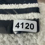 The Kooples  Ivory Boucle Blazer Size 38/M Open Front Black Trim‎ Pockets Photo 9