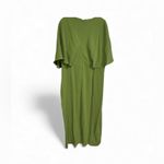 Tuckernuck Pomander Place Pistachio Green Cape Leah Dress midi size 14 NWT Photo 2
