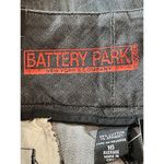 New York Co Battery Park Stretch Trouser Gray Wide Leg Uptown Rise 16 Denim NWT Photo 12
