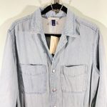 Universal Threads Universal Thread Women Light Blue Denim Baggy Straight Leg Jumpsuit Size 10 NWT Photo 3