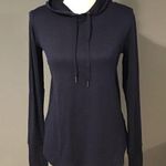 Gaiam  Marissa Navy Lightweight Hoodie with Thumb Holes Size Medium Photo 0