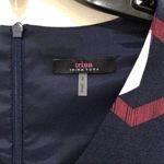 Trina Turk Navy Litzy Dress Sz 2 Hexagon Print Shift New Modern Contemporary Photo 1