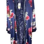 Johnny Was Aster Velvet Silk Kimono Size Medium $ 528 New Photo 0