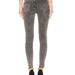 frame denim Le Skinny De Jeanne Raw Edge Jeans Women 27 Bennington Black Gray Photo 13