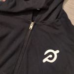 Peloton  Pink Floral Hoodie Sweatshirt Zipped Jacket Size XL Photo 1