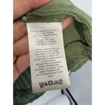 We The Free Free People  Big Bow Pullover XL Green Gauze Peasant Blouse Boho Photo 8