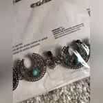 New in the bag Silver tone and Turquoise Choker Necklace Photo 5