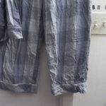 Victoria's Secret  buffalo plaid pj pajamas sleepwear set in blue size large. Photo 10