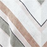 ZARA  Linen Tie Crop Top Balloon Sleeve Pastel Striped Size Small Photo 6