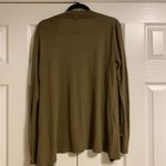 J Crew Factory Army Green Open Cardigan Top Green Size M Photo 4
