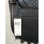 BCBG Maxazria Black Leather Boho Tassle Women's Crossbody Bag NWT Photo 2