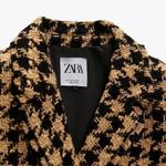 ZARA | NWT HOUNDSTOOTHS TEXTURED BLAZER BLOGGERS’S FAV M Photo 11