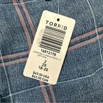 Torrid NWT Babydoll Crinkle Gauze Crochet Inset Lace-Up Top Photo 11