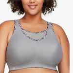 Glamorise Women's No-bounce Camisole Sports Bra Wirefree #1066 Photo 1