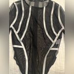 iHeartRaves  sheer reflective rave bodysuit NWOT Photo 3