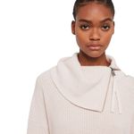 ALLSAINTS Kadine Funnel Roll Neck Sweater Hush Pink Small Photo 74