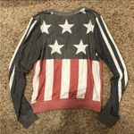 Wildfox NWOT  American Flag Sweatshirt Photo 6
