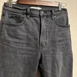 Abercrombie & Fitch The Skinny High Rise Gray Black Distressed Knee Size 4 (27S) Photo 4