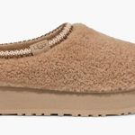 UGG  Tazz Maxi Curly Genuine Shearling Platform Slippers Photo 0