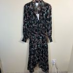 MISA Los Angeles NWT  Zahra Dress Black Floral XS Photo 2