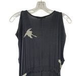 Grade & Gather  Cold Shoulder Midi Dress Gray Photo 4