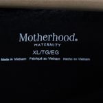 Motherhood Maternity Black Long Sleeve Ruched Side Tunic Top XL Photo 2