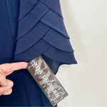 Nina Leonard NWT  Navy Tiered Sleeve Dress - Size: Large Photo 3