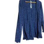 Lululemon  Blissful Zen Cardigan Merino Wool Sweater Magnetic Blue Size‎ 6 Photo 4