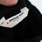 American Giant Womens Classic Sweatpant Black Size S Made in USA Cotton Photo 3