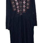 Akemi + Kin Women Large Long Sleeve Embroidered V Photo 0