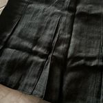 Akris Punto Fit & Flare Denim Mini Skirt in Black Size 4 EXCELLENT! Photo 3