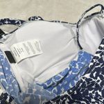 Island Escape Women's Bella Floral Tahiti Navy Tankini Swimsuit Swim Top 8 NEW Blue Photo 10