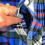 Madewell  Flannel Ex-Boyfriend‎ Shirt in Larchmont Plaid Size XS Photo 4