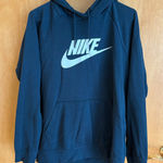 Nike  Women's Hoodie Pullover‎ Sweatshirt Blue Casual Activewear Large L Photo 0