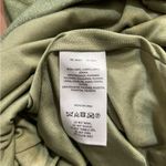 Anthropologie  Mare Mare Green Ruched Ruffle Mini Skirt Size Small Photo 8