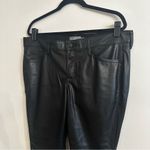 Torrid  Perfect Skinny Faux Leather Mid Rise Pant Womens size 14S NWOT deep black Photo 3