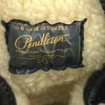 Pendleton  Womens Black Harding Print Waterproof Western Duck Boots Booties 6 Photo 5