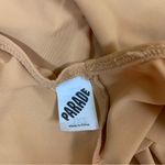 Parade 2XL High Cut Bodysuit Seamless Scoop Neck Minimalist Tan Size XXL Photo 4