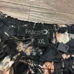 PaperMoon  Floral Black Blouse Photo 5