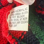 Vintage Paul Vivaldi Unisex Medium Beaded Crewneck Knit Chunky Sweater Airplane Green Photo 8