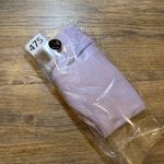 If It Were Me  Lilac Waffle Knit Loungewear Crop Top Photo 10