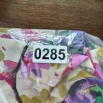 EXPRESS  Shirt Womens XS‎ Pink Yellow Floral Flowers Ruffle Romantic Feminine Photo 8