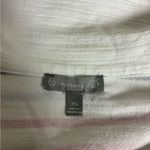 Talbots T by  Striped Pullover Top | XS | Long Sleeve Collared V-Neck Photo 2