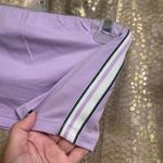 Aerie  Lavender Purple Striped Strapless Tube Top, Large Photo 2