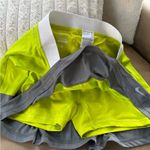 Nike  Lime and White Dri-FIT Skirt Photo 2