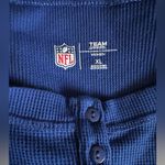 NFL Women’s Long Sleeve Waffle Knit T Los Angeles Rams Blue Size XL Photo 5