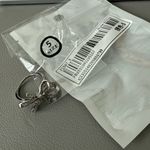 Chic Silver Bow Ring with Sparkling Accents Sz 5 Photo 2